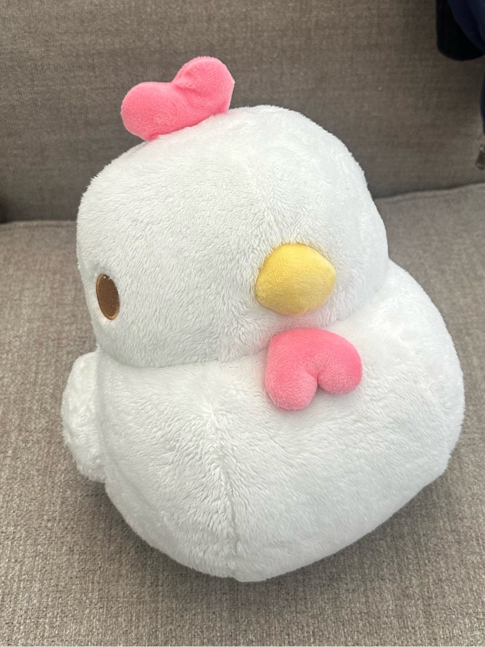 Fluffnest puffpals Blanche chicken plush